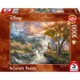 Schmidt Spiele 59486 Thomas Kinkade: Disney Bambi puzzle, 1000 peças, 69,3 x 49,3 cm, a partir dos 12 anos