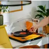 Adler AD 1914e gira-discos com USB, Bluetooth, 33 1/3 e 45 rpm, cápsula cerâmica, altifalantes integrados de 2x0,8 W, saída RCA