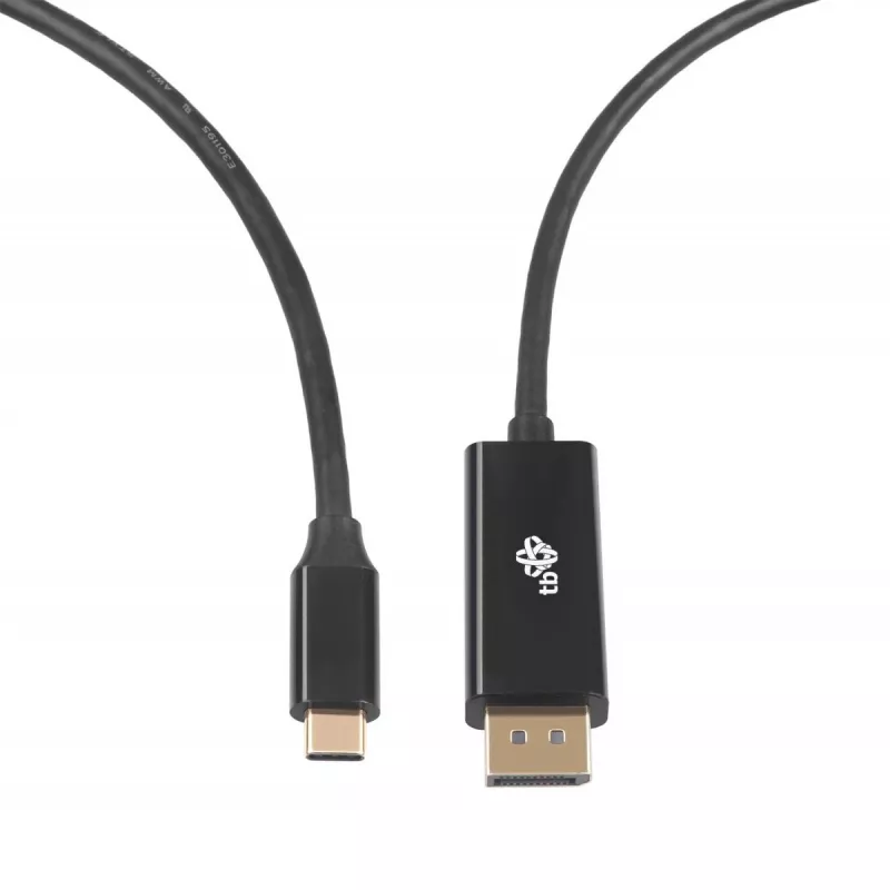 Cabo USB-C para DisplayPort TB AKTBXVDUSBCDP2B 2 m – preto