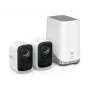 Eufy Security S300 EufyCam 3C conjunto de 2 câmaras câmara de vigilância exterior sem fios, câmara 4K, armazenamento local expansível até 16 TB, IA de reconhecimento facial