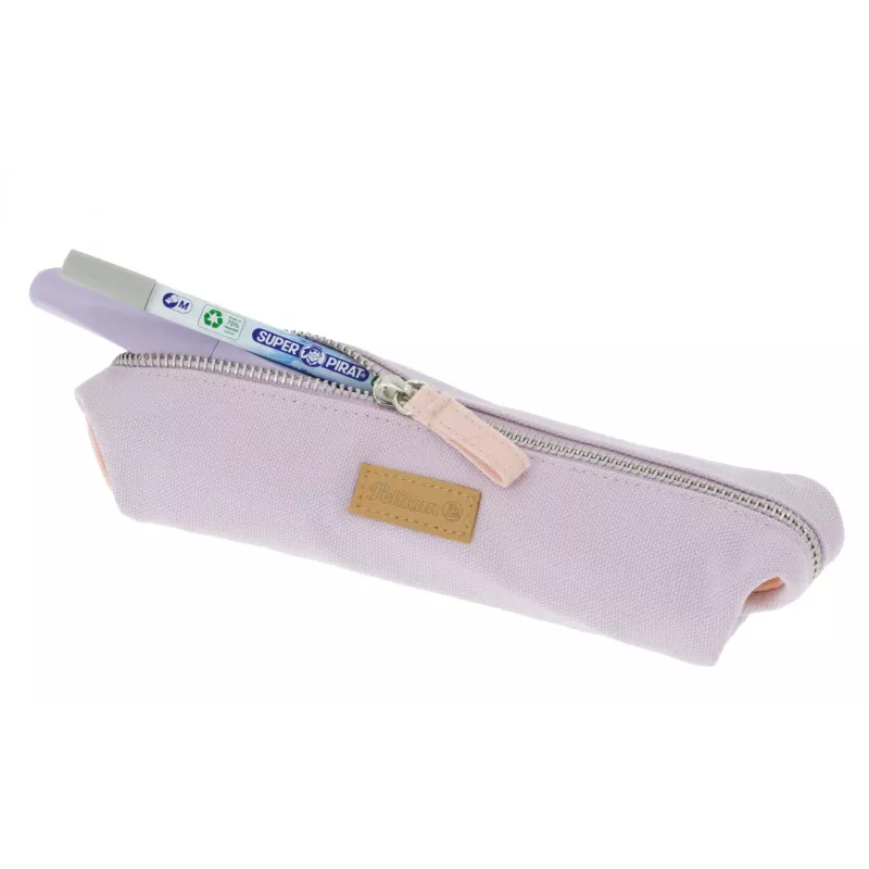 Estojo de lápis macio Pelikan 521000 poliéster apricot lavanda