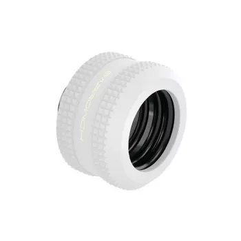 Conector Barrow Hardtube 14 mm, conector G1/4 - branco (FBYKN-T14 V1 w)