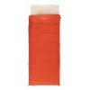 Saco de dormir Outwell Contour Lux retangular para adultos, poliéster, 2200×850 mm, altura máx. do utilizador 190 cm, vermelho