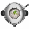 Conjunto de fondue Taurus FF2 2 L para 8 pessoas, caixa de aço inoxidável, 1000 W, 230 V, preto/prateado