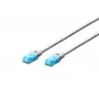 Cabo de rede Digitus 0,25 m RJ-45 Cat5e branco