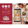 Placa de cozinha Beper P101TEM002, 2 zonas de cozedura, controlo tátil