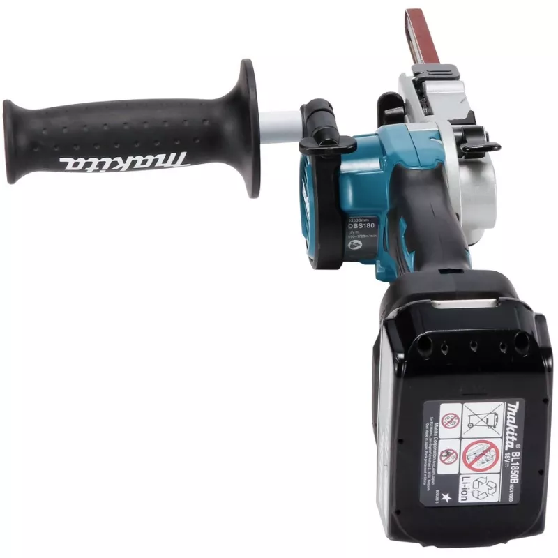 Makita DBS180Z lima de banda a bateria, 18 V, preto/azul (sem bateria)