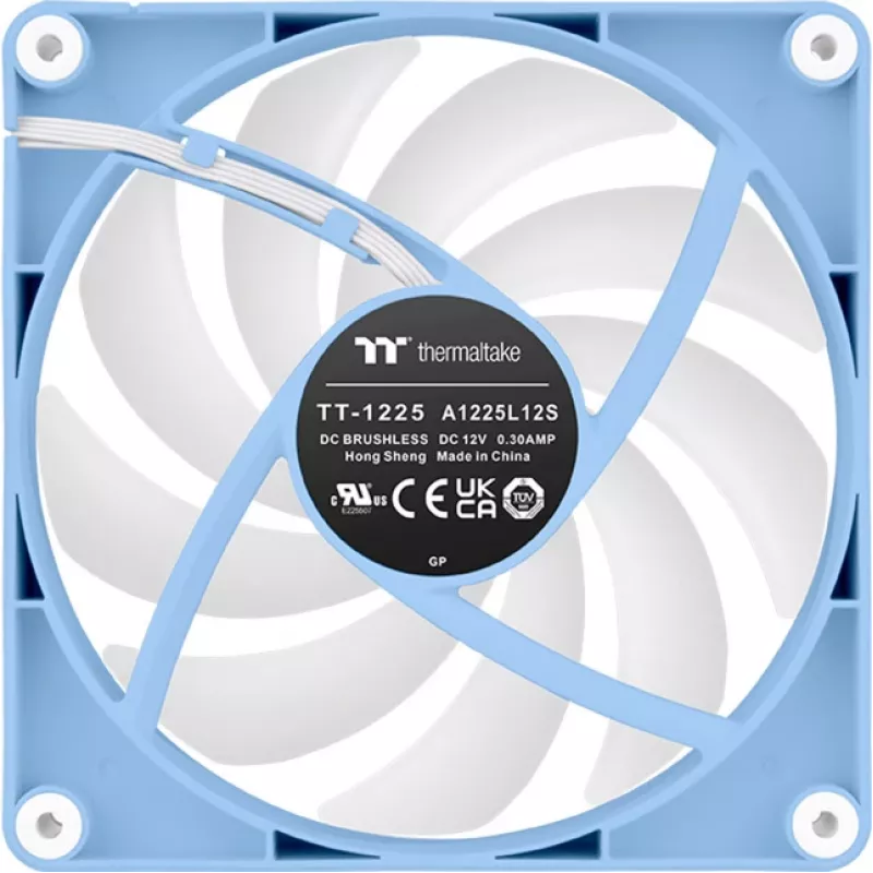 Ventoinha Thermaltake CT120 Reverse ARGB 120mm ventoinha para caixa, Hydrangea azul, pack de 2