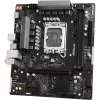 Placa-mãe ASROCK H810M‑X micro ATX Intel H810 LGA 1851 DDR5 2× DIMM 128GB M.2 2.5GbE HDMI DisplayPort