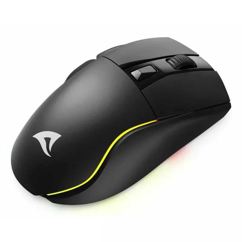 Rato gaming ótico RGB Skiller SGM50W preto