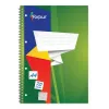 Bloco de espiral Forpus, A4/70, quadriculado, capa mole 0722-003