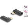 Adaptador USB DeLOCK 60245 40 Gbps USB Type-C PD 3.1 240 W angular