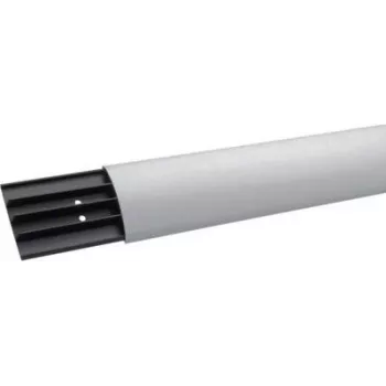 Hager SL1807507035 Calha de chão (C x L x A) 2000 x 73 x 18 mm 1 unid. cinzento (RAL 7035) (SL1807507035)