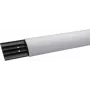 Hager SL1807507035 Calha de chão (C x L x A) 2000 x 73 x 18 mm 1 unid. cinzento (RAL 7035) (SL1807507035)