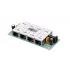 Injetor PoE Extralink 4 portas 4x 100 Mb/s RJ45, Fast Ethernet, 48 V, sem caixa