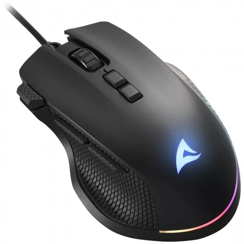 Rato Sharkoon Shark Force 3 ótico 8 botões 12.800DPI preto