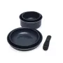 Conjunto de panelas Russell Hobbs RH03319EU7, 5 peças, frigideiras antiaderentes, aptas para máquina de lavar loiça