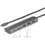 Renkforce RF-3374948 Hub de interfaces USB 2.0 Type-C 5000 Mbit/s prateado (RF-3374948)