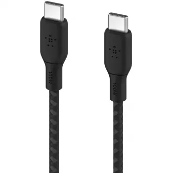Cabo USB Belkin CAB014bt3MBK 3 m USB-C preto USB 2.0