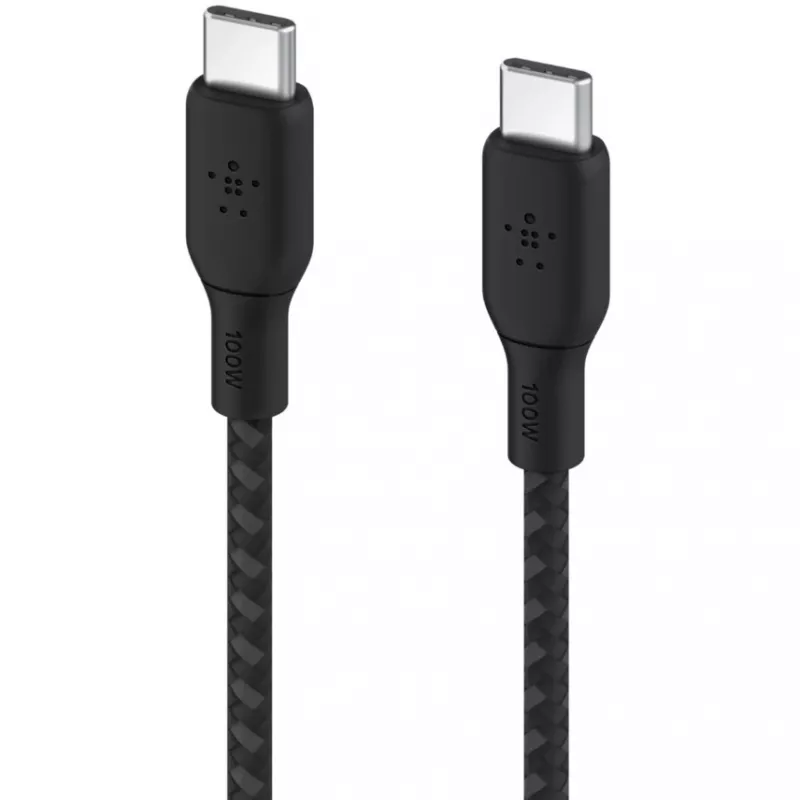Cabo USB Belkin CAB014bt3MBK 3 m USB-C preto USB 2.0