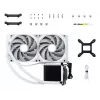 Kit de refrigeração líquida para processador TRYX PANORAMA 280 14 cm branco 1 unid.