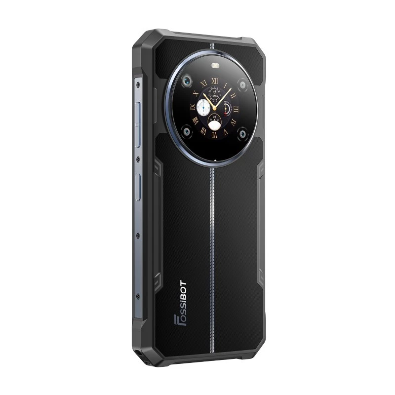 Smartphone FOSSiBOT F109 preto – smartphone compacto, cor: preto