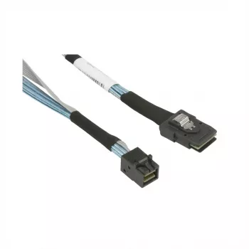 Cabo Supermicro 2x MiniSAS HD x4 (LE) para Slimline x4 (STR) 60cm CBL-SAST-1260-100