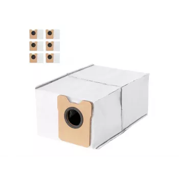 Sacos de pó pack de 6 para Eufy C10/C20 (grande capacidade) — compatível com aspirador robô Auto-Empty