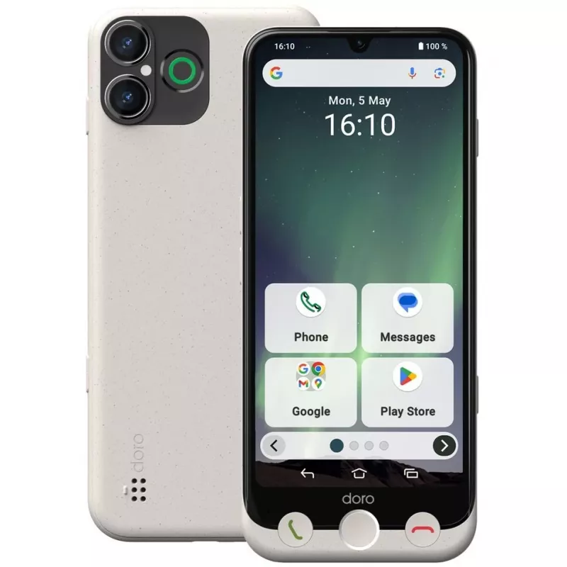 Smartphone Doro Aurora A30 6,1 polegadas 128GB preto