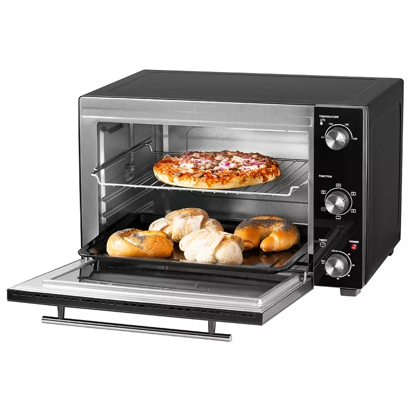 LAFE HeatMaster PIW-005 Forno elétrico, 48 L, 1800 W, convecção, espeto rotativo