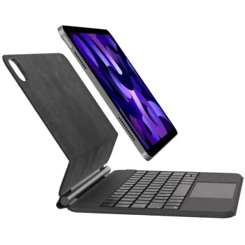 Belkin Connect Pro capa com teclado e trackpad para iPad Pro 11 / iPad Air 11, preto, disposição alemã