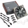 Noctua NA-FK1 redux kit de segunda ventoinha 120 mm (120x120x25), PWM, 1700 rpm, cinzento, para NH-U12S redux