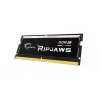 SO-DIMM 16 GB DDR5-5600, memória preta, F5-5600S4645A16GX1-RS, Ripjaws, INTEL XMP