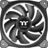 Ventoinha para radiador Thermaltake Riing Plus 14 LED RGB TT Premium Edition CL-F056-PL14SW-A, 140 mm, pack de 3 com controlador, preto