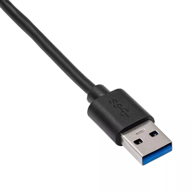 Cabo adaptador SATA para USB-A 3.0 Akyga AK-CA-86 para unidades de 2,5 polegadas, 0,3 m, preto