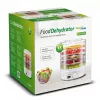 GreenBlue GB190 desidratador de alimentos para cogumelos, legumes e frutas, 5 tabuleiros, 250 W, temperatura ajustável 35–70 °C, branco
