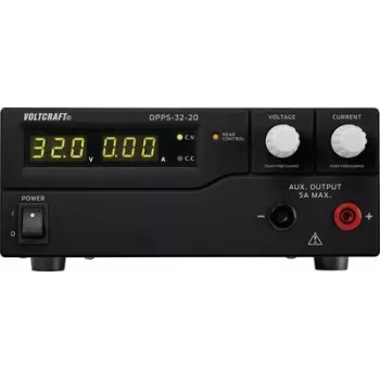 Fonte de alimentação de laboratório VOLTCRAFT, ajustável DPPS-32-20 1 - 32 V/DC 0 - 20 A 640 W USB programável número de saídas 1 x (DPPS-32-20)