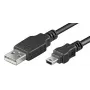Cabo de extensão USB LogiLink USB Type-A, 4 pinos (M) para Mini-USB Type-B, 5 pinos (M) 1,8 m (USB Hi-Speed)
