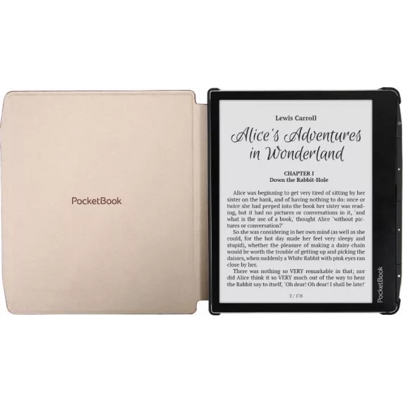 Capa para tablet | POCKETBOOK | castanho | HN-SL-PU-700-BN-WW