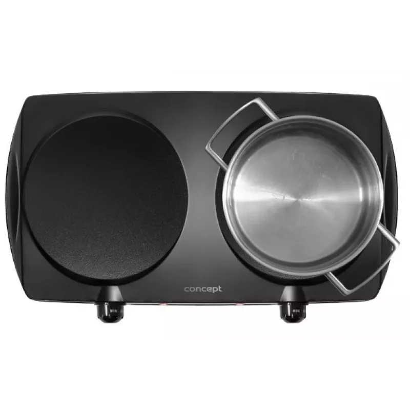 Fogão elétrico preto VE3060
