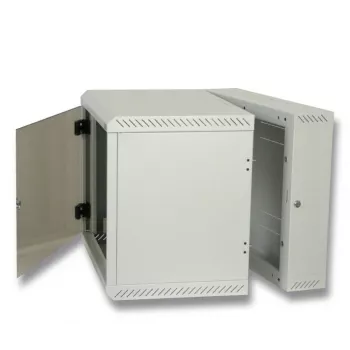 Rack de parede Triton 19 polegadas montagem na parede 9U/250 porta de vidro