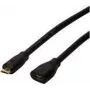 Logilink - Cabo de extensão USB - Micro-USB Type B (macho) para Micro-USB Type B (fêmea) - USB 2.0 - 3 m - preto (CU0124)