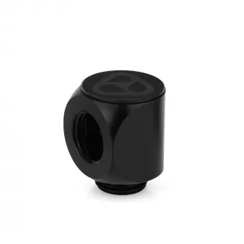 Thermal Grizzly DeltaMate Rotary FF90° – Conector de refrigeração líquida, preto, 1 unid. (TG-DM-FIT-0010)
