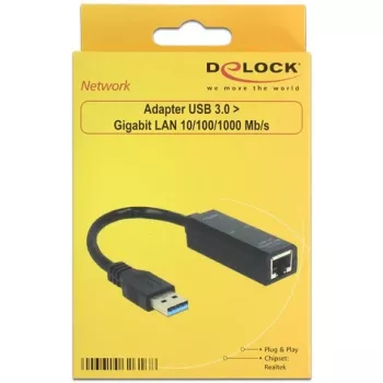 Placa de rede DeLOCK 62616 Ethernet 1000 Mbit/s
