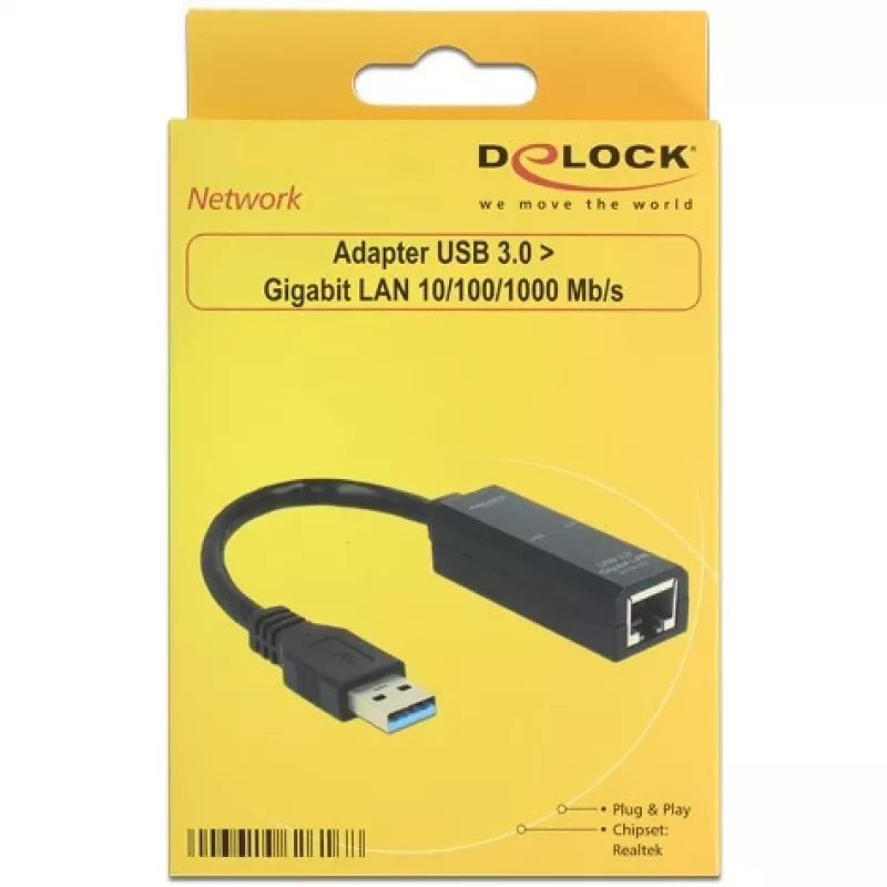 Placa de rede DeLOCK 62616 Ethernet 1000 Mbit/s