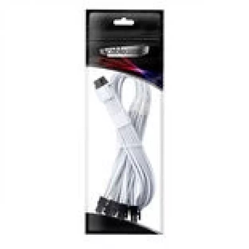 Cabo sleeved CableMod C-Series Pro ModMesh 16-Pin para 4×8-Pin para fontes de alimentação Corsair Type 3/4, 60 cm, branco