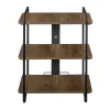 Suporte Maclean de três prateleiras MC-978, elegante, Max, suporte para monitor