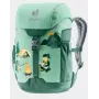 Mochila escolar Deuter SchmusebärL verde polietersulfona PES 254x127x330,2mm