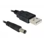 Cabo de alimentação USB DeLOCK 82197 1 m USB-A macho/macho