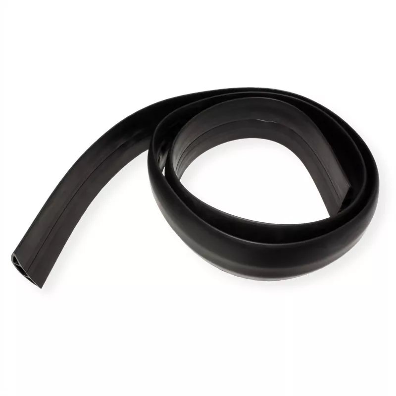 Calha de cabos ROLINE TPE Flex, 60 mm, preto, 1,8 m (19.08.3105)